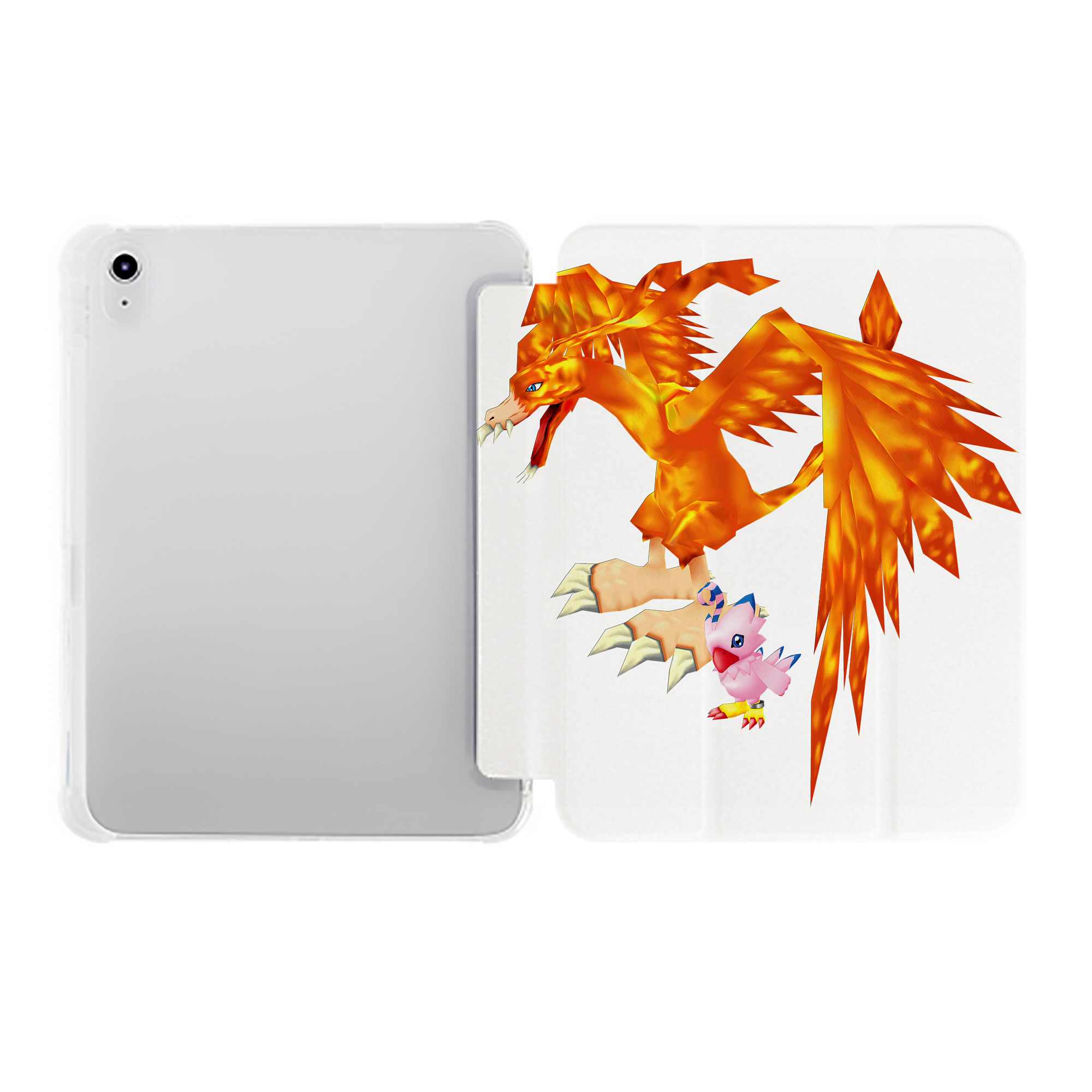 （画像用） Digimon デジタルモンスター/デジモン IPad ケース ペン収納付き 三つ折りスタンド PUレザー×シリコン 対応機種9.5/10.5/10.9インチ